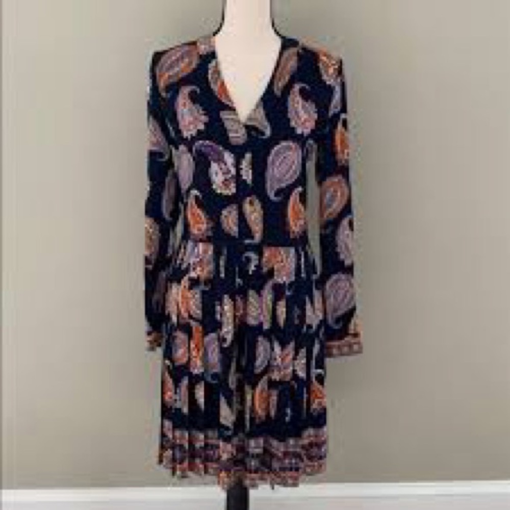 Tory Burch long-sleeve Silk dress